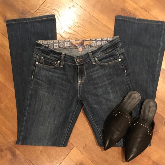 PAIGE LAUREL CANYON LOWRISE JEANS - Picture 2 of 12